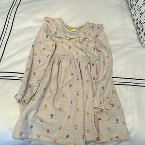 Mini-Boden girls floral jersey dress